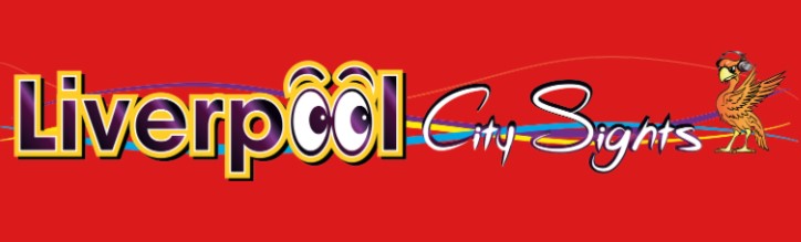 Liverpool City Sights tour buses in the UK