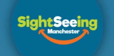 Sightseeing Manchester tour buses in the UK