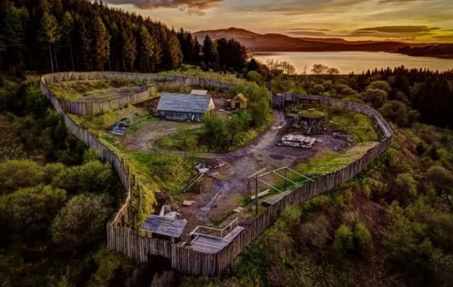 Duncarron medieval villages in the UK