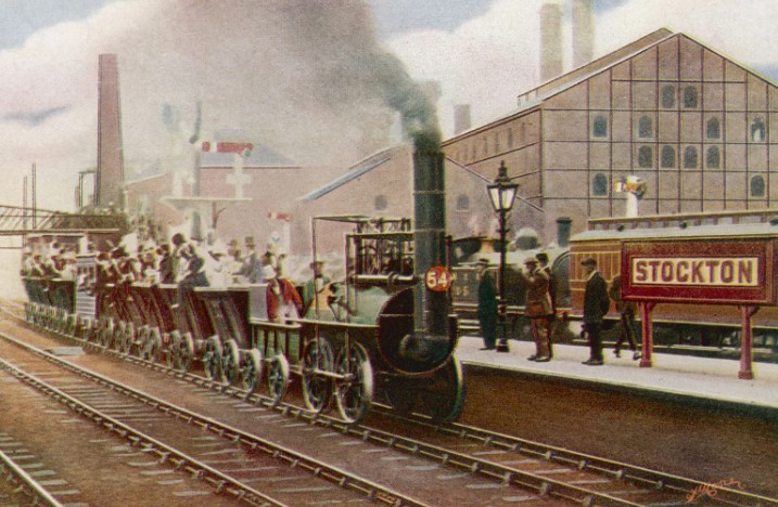 First railway system