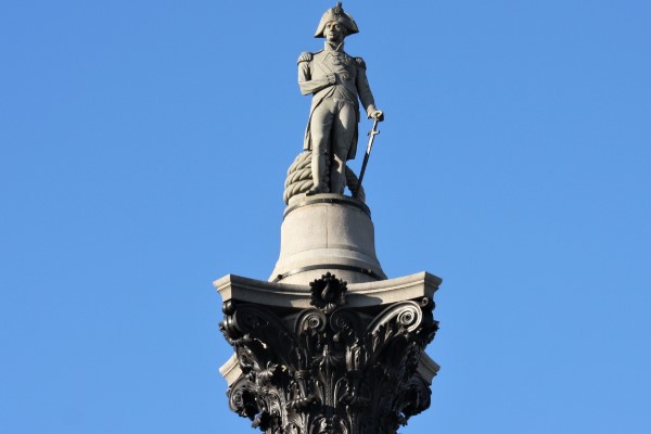 Nelson's Column sculptures in the UK