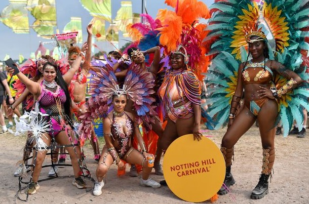 Notting Hill Carnival events and festivals in the UK