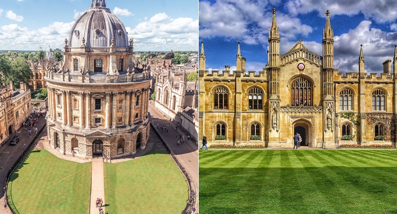 Oxford and Cambridge