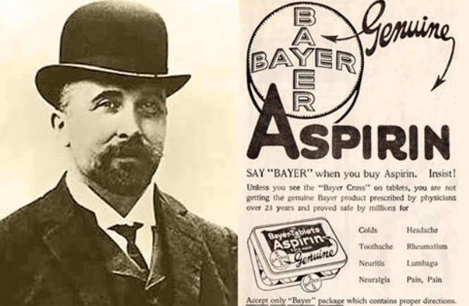 aspirin bayer British inventions
