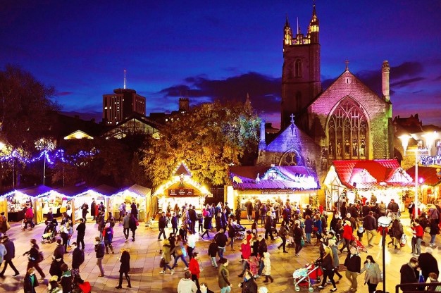 Cardiff Christmas Market Christmas markets in the UK