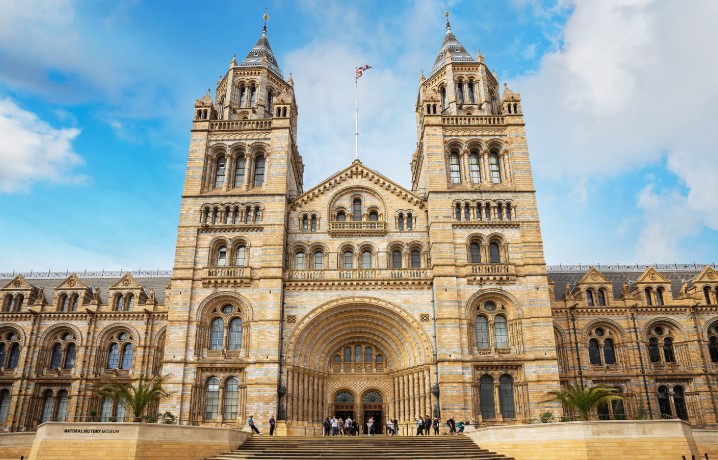 Natural History Museum london free services in the UK