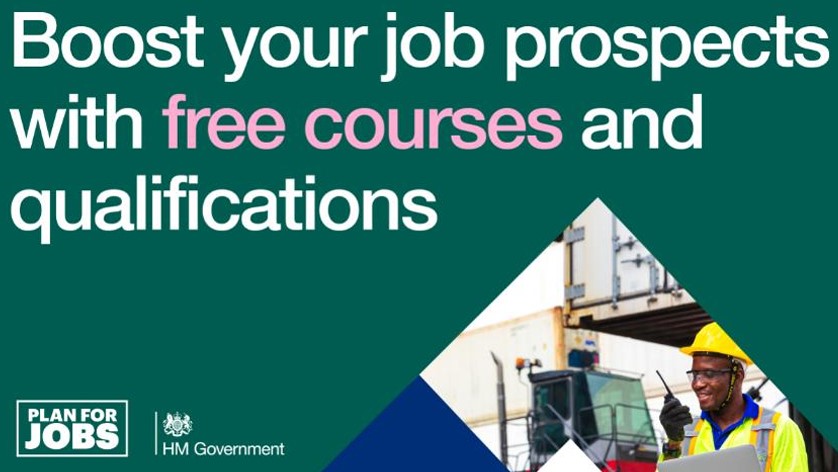 UK Government Free Courses for Jobs