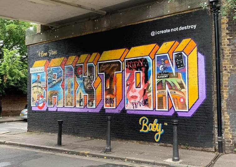 Brixton street art spots in the UK