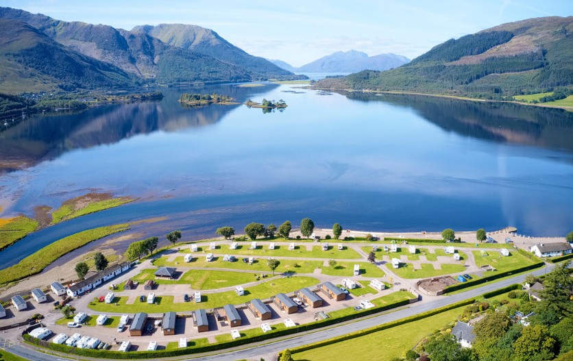 Carnaig View Holiday Park (Glen Lusty area, Scotland)